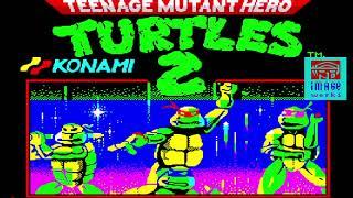 675 Teenage Mutant Hero Turtles Coin-Op TMNT 2 ZX Spectrum , HD 60fps