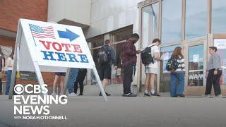 What early voting numbers show in Georgia