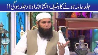 Jald Hamla Hona Ka Wazifa ! Powerful Wazifa For Aulad ! Qurani Wazaif