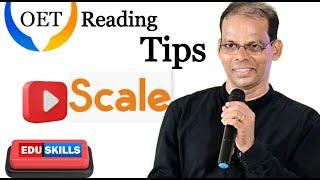 Edu Skills OET: Reading tips andtrics| Strategies - 45 mints: OET made easy