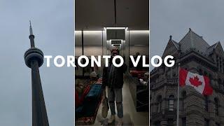 My FIRST time visiting Canada! Exploring Toronto + Tim Hortons + Raptors Game + CN Tower + more