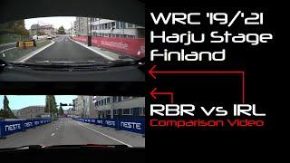 RBR vs Real Life | Onboard Harju Stage, WRC Finland