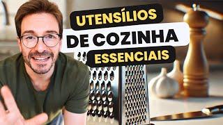 TODO MUNDO DEVERIA TER ISSO NA COZINHA - utensílios básicos de cozinha que todo mundo precisa ter