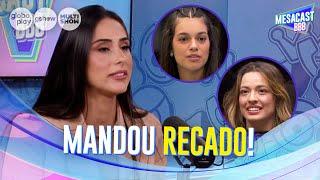 DENIZIANE MANDA RECADO PARA ALANE E BEATRIZ E DIZ QUEM É A COBRA DA EDIÇÃO!  | MESACAST BBB