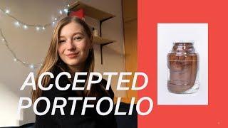 Поступление на дизайнера в Австрии | ACCEPTED & REJECTED PORTFOLIOS