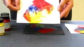 Paint Rubbing Technique