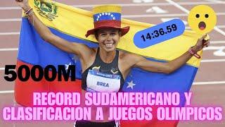  Joselyn Brea  NUEVO RECORD SUDAMERICANO Y NACIONAL - CLASIFICA A JJ. OO Paris (18/05/2024)