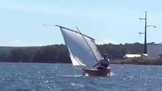Drop in Sailing Rig with 36sq ft RSS Lugsail - storerboatplans