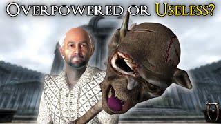 How Powerful is The Tutorial Goblin Staff in Oblivion?