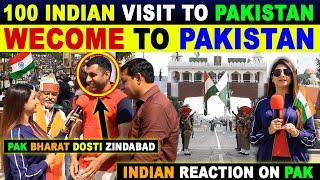 100 INDIANS VISIT TO PAKISTAN | INDIAN REACTION ON PAKISTAN | SANA AMJAD EXCLUSIVE