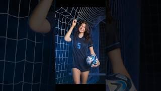 Hold on! Soccer pose idea! Har-Ber Girls #Soccer . #sportsphotographer #fujifilm #photoshoot