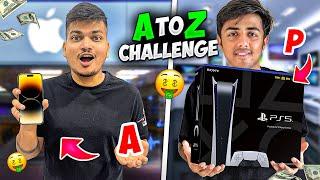 Extreme A To Z Shopping Challenge !! -Ritik Jain Vlog