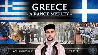 Greece  • A Dance Medley! (World Dance Series: ep01) ελληνικοί παραδοσιακοί χοροί | Part 1