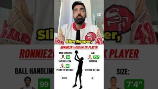 Ronnie 2K builds the ultimate NBA player in 2K25 