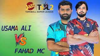 USAMA ALI SIALKOT VS FAHAD MC 100 RUNS NEED 36 BALLS BEST MATCH IN PAKISTAN TAPE BALL CRICKET