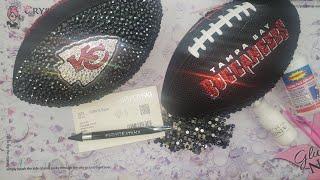 THE Big Game! A How To BLING A FOOTBALL & enter To WIN!