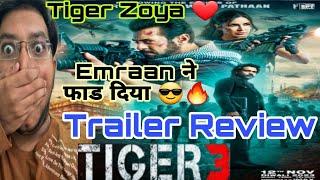 Tiger 3 Trailer Review | Tiger 3 Trailer Reaction | Tiger 3 Official Trailer Salman Khan Katrina K |