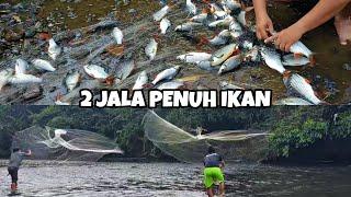 IKAN MELIMPAH, 2 JALA SAMPAI PENUH IKAN