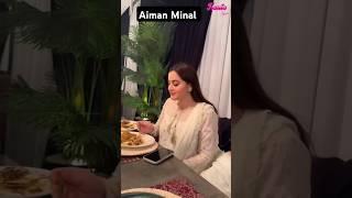 minalkhan and Aimankhan #youtubeshorts #aimankhan #minalkhan #trending