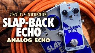 Electro-Harmonix Slap-Back Echo Analog Delay Reissue  (EHX Demo by TOM BURDA)