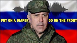 "Just Wear A Diaper, Soldier!" - Advice From Russian Army Command Given From the Deep Rear
