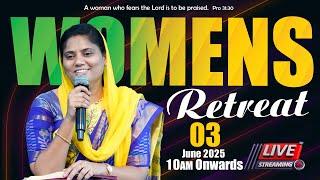 Women Retreat | స్త్రీల ఉజ్జీవ సదస్సు | 03 June 2025 | #live |  Dr. Angelina