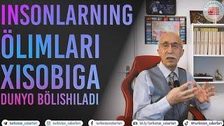 INSONLARNING OLIMLARI XISOBIGA DUNYO BOLISHILADI