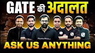 GATE Ki Adalat | Ask Us Anything |  GATE 2025 | GATE 2026 | GATE 2027