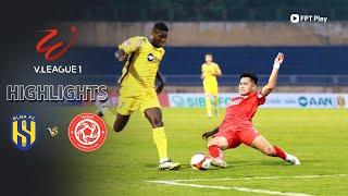 HIGHLIGHTS: SÔNG LAM NGHỆ AN - VIETTEL FC | THOÁT THUA HÚ VÍA, KHỞI ĐẦU CHẬT VẬT | V.LEAGUE 2023/24