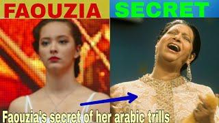 Faouzia's secret of her crazy arabic trills, runs and riffs (Revealed)