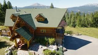 Real Estate | Beautiful Log House | Big Sky, Montana