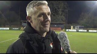 Post-match interview - Alvechurch 0-1 Kettering Town (18/03/2025)