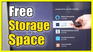 How to Fix Low Storage Space on Amazon Firestick (Fast Method)
