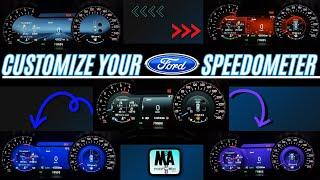 Customize your FORD speedometer with FORSCAN