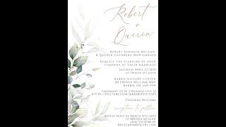 Wedding Of Robert Kenneth McLean & Queren Guerrero Monterrosa