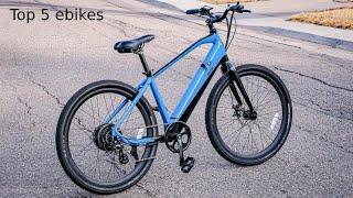 Top 5 ebikes