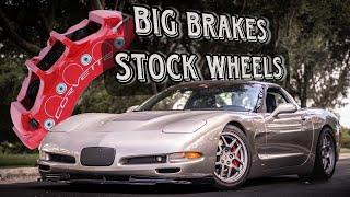 WHAT EVERY C5 CORVETTE OWNER NEEDS DONE ON THIER CAR! Cheap Big Brake Upgrade With Stock C5 Wheels.