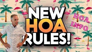 Exciting Updates: Changes To HOA Laws In Port St Lucie!