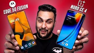 BEST FOR YOU? - Moto Edge 50 Fusion vs OnePlus Nord CE 4