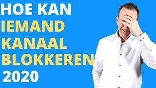 HOE BLOKKEER JE IEMAND OP YOUTUBE  HOE BLOKKEER JE EEN KANAAL OP YOUTUBE IEMAND BLOKKEREN OP YOUTUBE