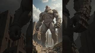 "Unbelievable! Ancient Greek Giants Building Monuments with Massive Strength ️" #history