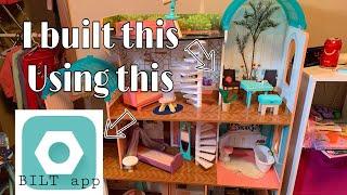 Using BILT App for Kidkraft Camila Mansion Dollhouse