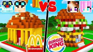 COSTRUISCO LA CASA BURGER KING SU MINECRAFT!  - Sfida di Case