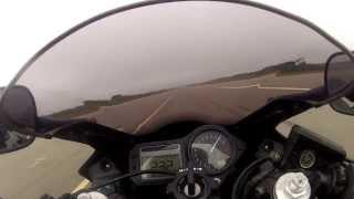 No speed limit  Honda cbr 600 f4i 0-252km/h