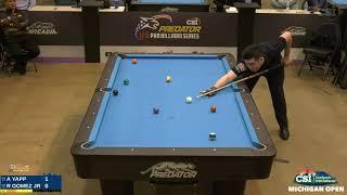 FINAL 10-BALL ▸ 2021 CSI Michigan Open  ▸ A. Yapp vs R. Gomez