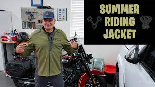 Klim Marrakesh Motorcycle Jacket - A Good Summer Jacket? (Harley Heritage Classic Adventure)