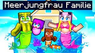 Wir HABEN eine MEERJUNGFRAU FAMILIE!  Minecraft