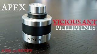VICIOUS ANT APEX RDA ~ 22mm/304ss/Bottom Air/Massive Juice Well/Pinoy Banger!