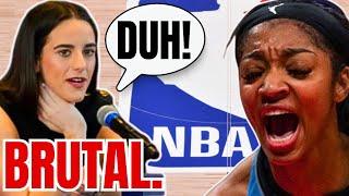 Caitlin Clark's BRUTAL ANSWER to WNBA vs NBA Salary Debate DAYS AFTER Angel Reese Boycott THREAT!