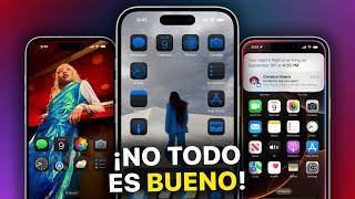 iOS 18 ¿UNA VERSIÓN CON PROBLEMAS? Experiencia de uso